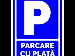 Indicator pentru parcari cu plata